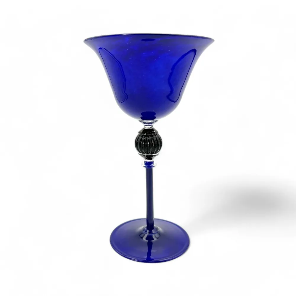 SORRENTO | Copa de Cóctel | Azul Ultramar | Murano Store