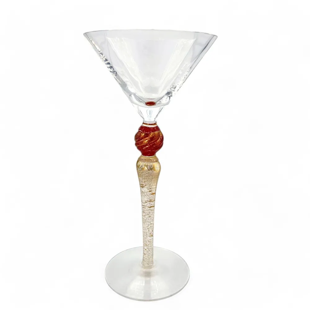 MARSEILLE | Coupe à Martini | Verre de Murano | Murano-Store