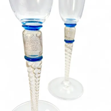 BONIFACIO | Cálice Clássico | Vidro Cristal | Murano-Store