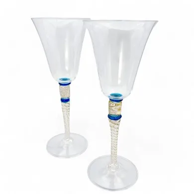 BONIFACIO | Cálice Clássico | Vidro Cristal | Murano-Store
