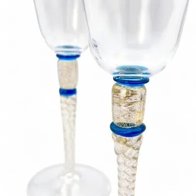 BONIFACIO | Cálice Clássico | Vidro Cristal | Murano-Store