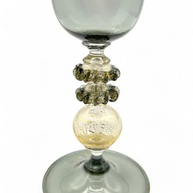SOSPIRI | Collectible chalice | Smoke gray | Murano Store