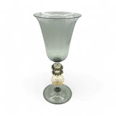 SOSPIRI | Collectible chalice | Smoke gray | Murano Store