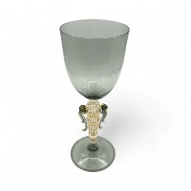 SOSPIRI - Cuenco Veneciano coleccionables Gris Humo | Murano Store