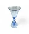 GRAN CANAL | Cálice colecionável azul claro | Tipetti | Murano-Store