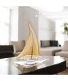VESPUCCI | Velero de cristal de Murano macizo y oro