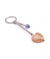 HEART | Keychain with Pendant | Murano Glass | Murano-Store