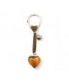 HEART | Keychain with Pendant | Murano Glass | Murano-Store