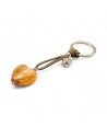 HEART | Keychain with Pendant | Murano Glass | Murano-Store