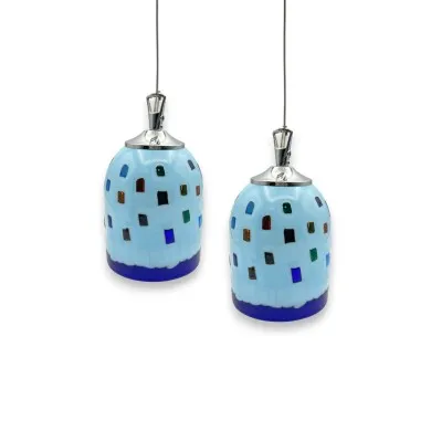 JACARANDA | Lâmpada de suspensão de Murano | Murano-Store