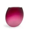 IVONNE | Amethyst Satin Vase | Murano-Store