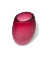 IVONNE | Satin Oval Vase | Murano-Store