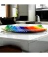 IRIDE | Vassoio decorativo a mosaico multicolore | Murano-Store