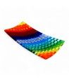 IRIDE | Bandeja mosaico decorativo multicolor | Murano-Store