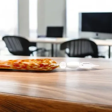 PETRARCA | Penne in vetro di Murano con avventurina | Murano-Store