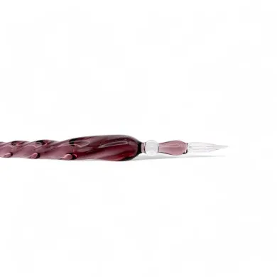 DANTE | Bolígrafos decorativos en espiral | Cristal de Murano | Murano-Store