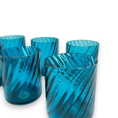 TORCELLO | Blaue Tischgläser | Murano-Store