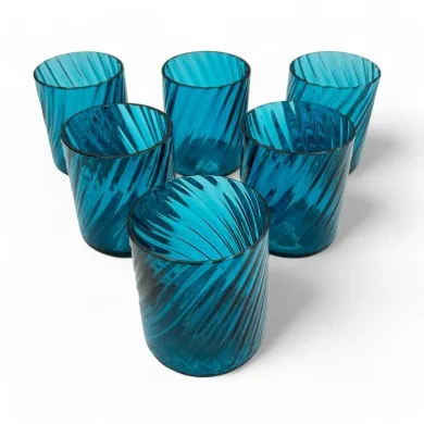 TORCELLO | Blaue Tischgläser | Murano-Store
