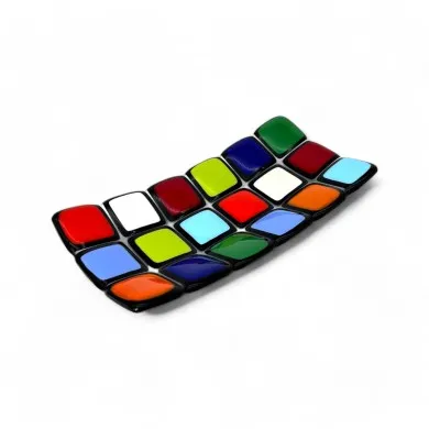 SEVENTY | 70er Jahre Stil Tafelaufsatz Tablett | Murano-Store