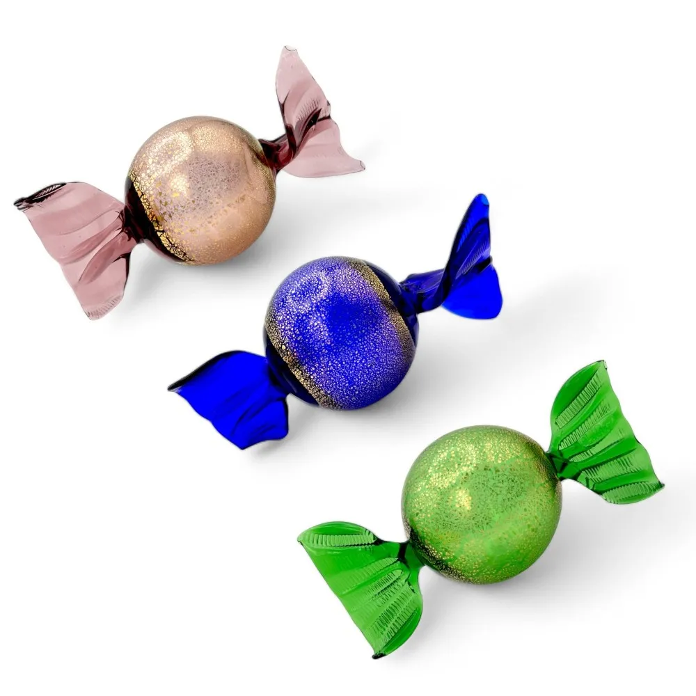 VENERE | Kandis mit Blattgold | Muranoglas | Murano-Store