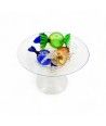 VENERE | Kristall und Gold Große Glasbonbons | Murano-Store