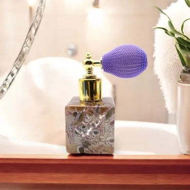 KETTY | Amethyst-Parfümflakon | Murano-Store