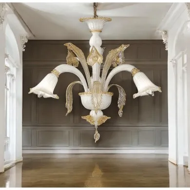 ACQUATICO | Araña de pasta de vidrio veneciano| Murano-Store