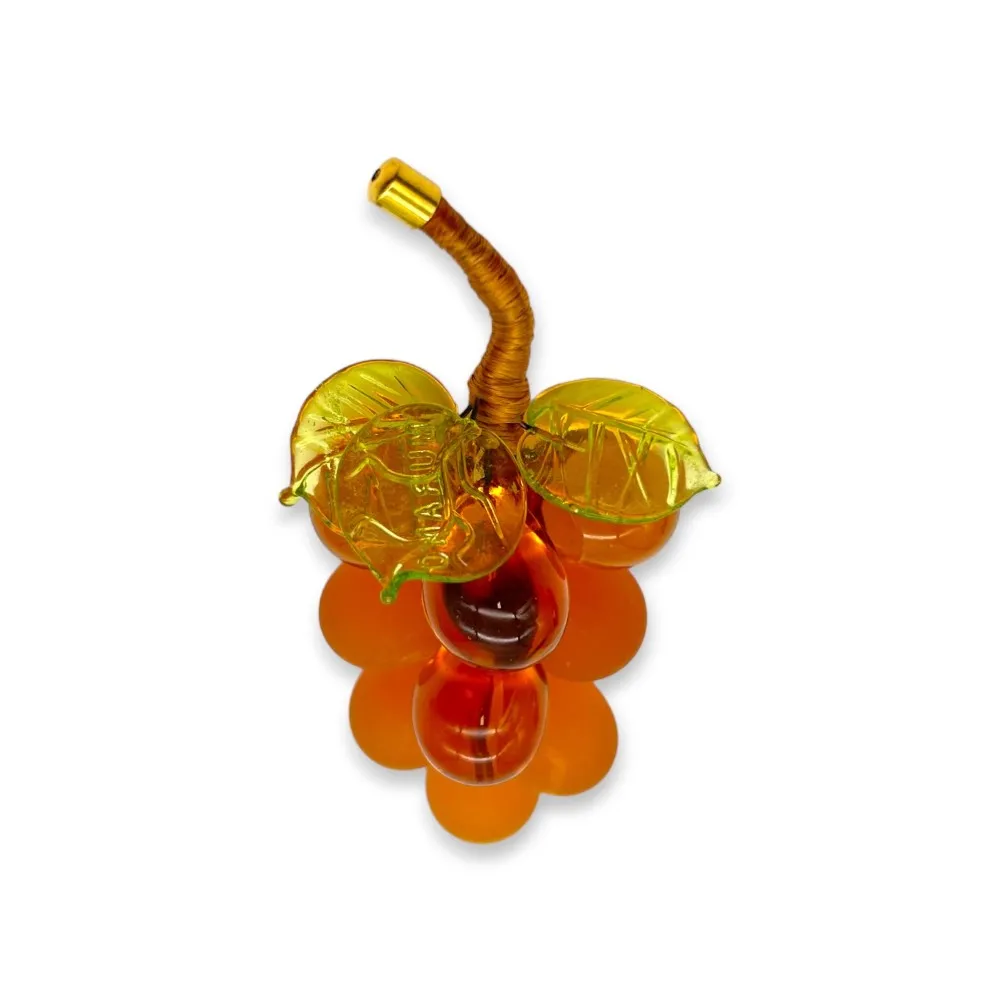 VIGNA | Grappolo d'uva 9 Chicchi Topazio | Murano-Store