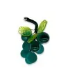 VIGNA | Grappolo d'uva 9 Chicchi Verde scuro | Murano-Store