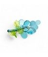 VINE | Grape 9 Grapes | Satin Light Blue | Murano-Store