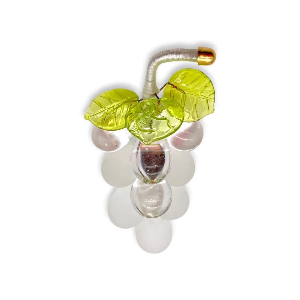 VIGNA | Grappolo d'uva 9 Chicchi | Vetro cristallo | Murano-Store