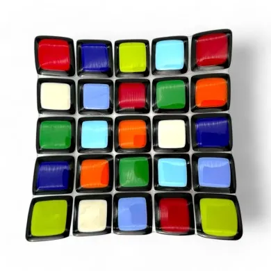 SEVENTY | Bunter Teller im 70er-Jahre-Stil | Murano-Store