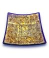 TREMITI | Blauer Tafelaufsatz mit Blattgold | Anlässe | Murano-Store