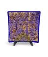 TREMITI | Blauer Tafelaufsatz mit Blattgold | Anlässe | Murano-Store