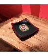 GEOX | Schwarze Untertasse mit Murrine | Murano-Store