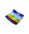 MADDALENA | Piattino multicolore con Murrine | Murano-Store