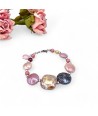 GAUDI' | Bracciale con perle rosa | Murano-Store