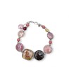 GAUDI' | Armband mit rosa Perlen | Murano-Store