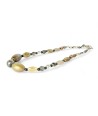 BOURGEOIS | Collar de perlas beige | Murano-Store