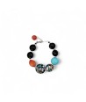 POLLOK | Bracciale con perle Nere | Murano-Store