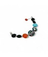 POLLOK | Bracciale con perle Nere | Murano-Store