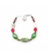 RIVERA | Bracciale perle verdi con Avventurina | Murano-Store