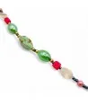 RIVERA | Bracciale perle verdi con Avventurina | Murano-Store