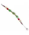 RIVERA | Bracciale perle verdi con Avventurina | Murano-Store