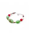 RIVERA | Bracciale perle verdi con Avventurina | Murano-Store