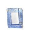 RICORDI | Moldura azul | decorada com folha de ouro | Murano-Store