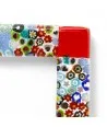 ARMONIA | Fotorahmen Rot mit Murrine | Murano-Store