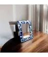 ETERNA | Moldura para fotografias com folha de prata | Murano-Store