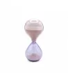 KAIROS | Sanduhr Rosa und Amethyst | Murano-Store