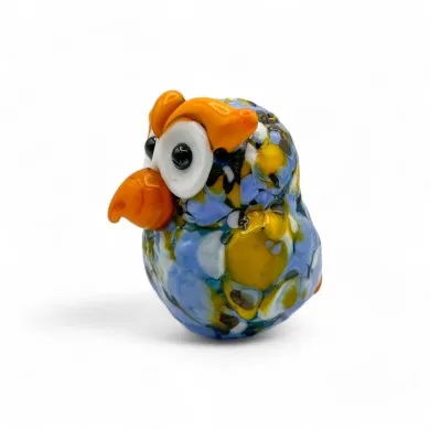 ANACLETO | Glasmalerei Eule | Taufe & Kommunion | Murano-Store
